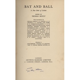 BAT AND BALL: A NEW BOOK OF CRICKET