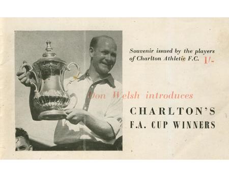 DON WELSH INTRODUCES CHARLTON