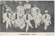 CAMBRIDGE UNIVERSITY 1904 ROWING POSTCARD