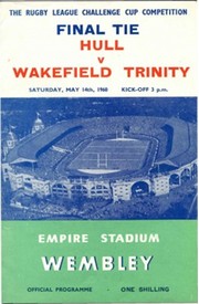 HULL V WAKEFIELD TRINITY 1960 (CHALLENGE CUP FINAL) PROGRAMME