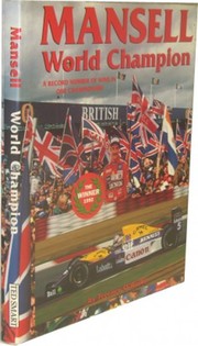MANSELL WORLD CHAMPION