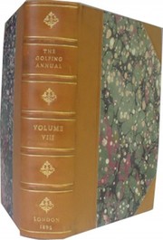 THE GOLFING ANNUAL 1894-95. VOLUME VIII.