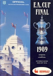 EVERTON V LIVERPOOL 1989 (F.A. CUP FINAL) FOOTBALL PROGRAMME