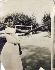 MAY SUTTON BUNDY TENNIS PHOTOGRAPH