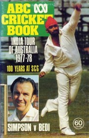 ABC CRICKET BOOK: INDIA TOUR OF AUSTRALIA 1977-78