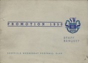 SHEFFIELD WEDNESDAY 1950 (STAFF BANQUET MENU)