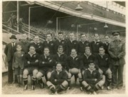 NEW ZEALAND (V CARDIFF) 1945 RUGBY PHOTOGRAPH