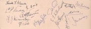 MIDDLESEX 1920S CRICKET AUTOGRAPHS