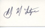 ARTHUR MCINTYRE CRICKET AUTOGRAPH