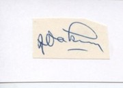 ALAN OAKMAN CRICKET AUTOGRAPH