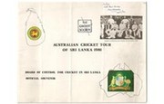 AUSTRALIAN CRICKET TOUR OF SRI LANKA 1981
