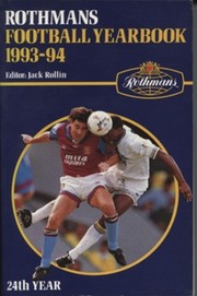 ROTHMANS FOOTBALL YEARBOOK 1993-94