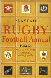 PLAYFAIR RUGBY FOOTBALL ANNUAL 1953-54