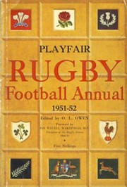PLAYFAIR RUGBY FOOTBALL ANNUAL 1951-52