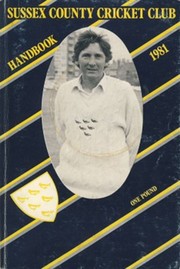 SUSSEX COUNTY CRICKET CLUB HANDBOOK 1981