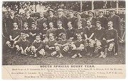 SOUTH AFRICA 1906 RUGBY POSTCARD