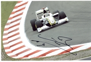 JENSON BUTTON SIGNED PHOTOGRAPH