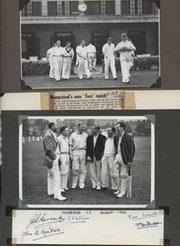 HAMPSTEAD CRICKET CLUB 1954 PHOTOGRAPHS