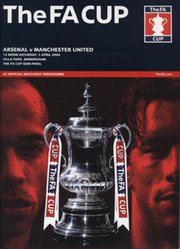 ARSENAL V MANCHESTER UNITED 2004 (F.A. CUP SEMI-FINAL) FOOTBALL PROGRAMME
