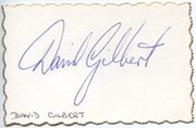 DAVE GILBERT (AUSTRALIA) CRICKET AUTOGRAPH