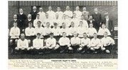 PRESTON NORTH END 1908 FOOTBALL POSTCARD