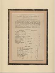 ELEVEN DAFTS V SKEGNESS CC 1882 CRICKET SCORECARD
