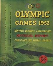 BRITISH OLYMPIC ASSOCIATION REPORT - HELSINKI 1952