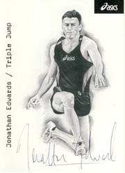 JONATHAN EDWARDS SIGNED PHOTOGRAPH