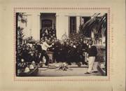 FENCING EXHIBITION BY FRENCH NAVAL OFFICERS 1880S (HAI PHONG) PHOTOGRAPH