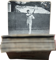 H.W. AUSTIN - "FLICKER" NO. 9 FOREHAND AND BACKHAND DRIVES