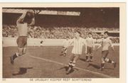 AMSTERDAM OLYMPICS 1928 FOOTBALL FINAL POSTCARD (URUGUAY V ARGENTINA)