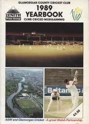 GLAMORGAN COUNTY CRICKET CLUB YEAR BOOK 1989