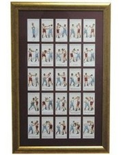 BOXING 1924 (FRANKLYN) CIGARETTE CARDS