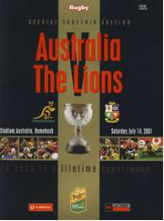 AUSTRALIA V BRITISH ISLES 2001 (3RD TEST)