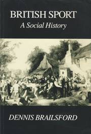 BRITISH SPORT: A SOCIAL HISTORY