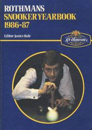 ROTHMANS SNOOKER YEARBOOK 1986-87