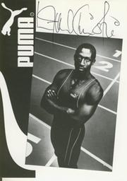 LINFORD CHRISTIE SIGNED CARD