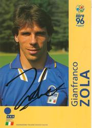 ITALY EURO 96 SQUAD - 9 SIGNED CARDS