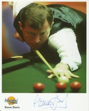 STEVE DAVIS SIGNED PHOTOGRAPH