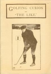 GOLFING CURIOS AND "THE LIKE"