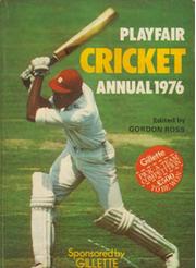 PLAYFAIR CRICKET ANNUAL 1976