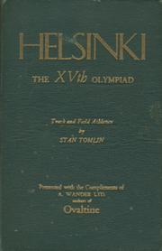 HELSINKI - THE XVTH OLYMPIAD