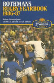 ROTHMANS RUGBY YEARBOOK 1986-87 (HARDBACK)