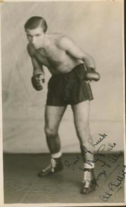AL PHILLIPS (ENGLAND) SIGNED BOXING PHOTOGRAPH