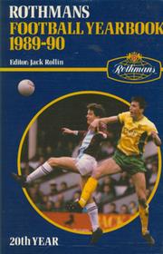 ROTHMANS FOOTBALL YEARBOOK 1989-90