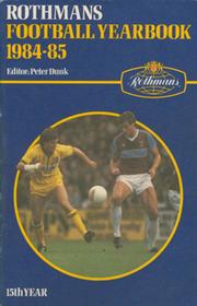 ROTHMANS FOOTBALL YEARBOOK 1984-85