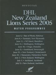 BRITISH ISLES IN NEW ZEALAND 2005: COMPLETE SET OF TOUR PROGRAMMES