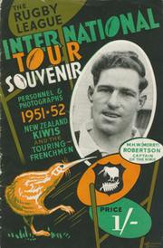 NEW ZEALAND KIWIS TOUR TO GREAT BRITAIN 1951-52 (SIGNED BY KIWI TEAM) RUGBY LEAGUE BROCHURE