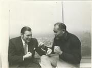 JOE LOUIS WITH TOMMY FARR ORIGINAL PRESS PHOTO