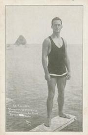 ED HARRISON (CHAMPION DEEP SEA DIVER) POSTCARD